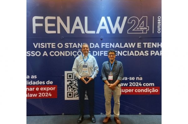 NOTA - Diretor Jurídico e Dr Jarbas Aredes do SINPRF/MG participam de FENALAW 2023 em busca de novas tecnologias a serem implantadas no sindicato